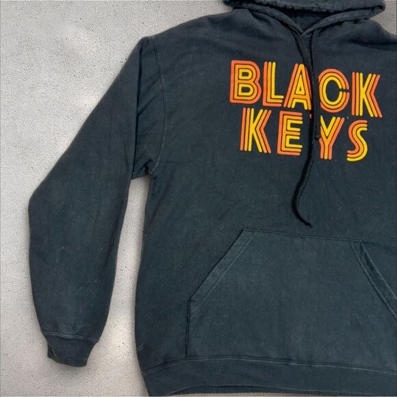 Tultex Hoodie The Black Keys Black Sweatshirt Pullover Men's Size L - Picture 5 of 14
